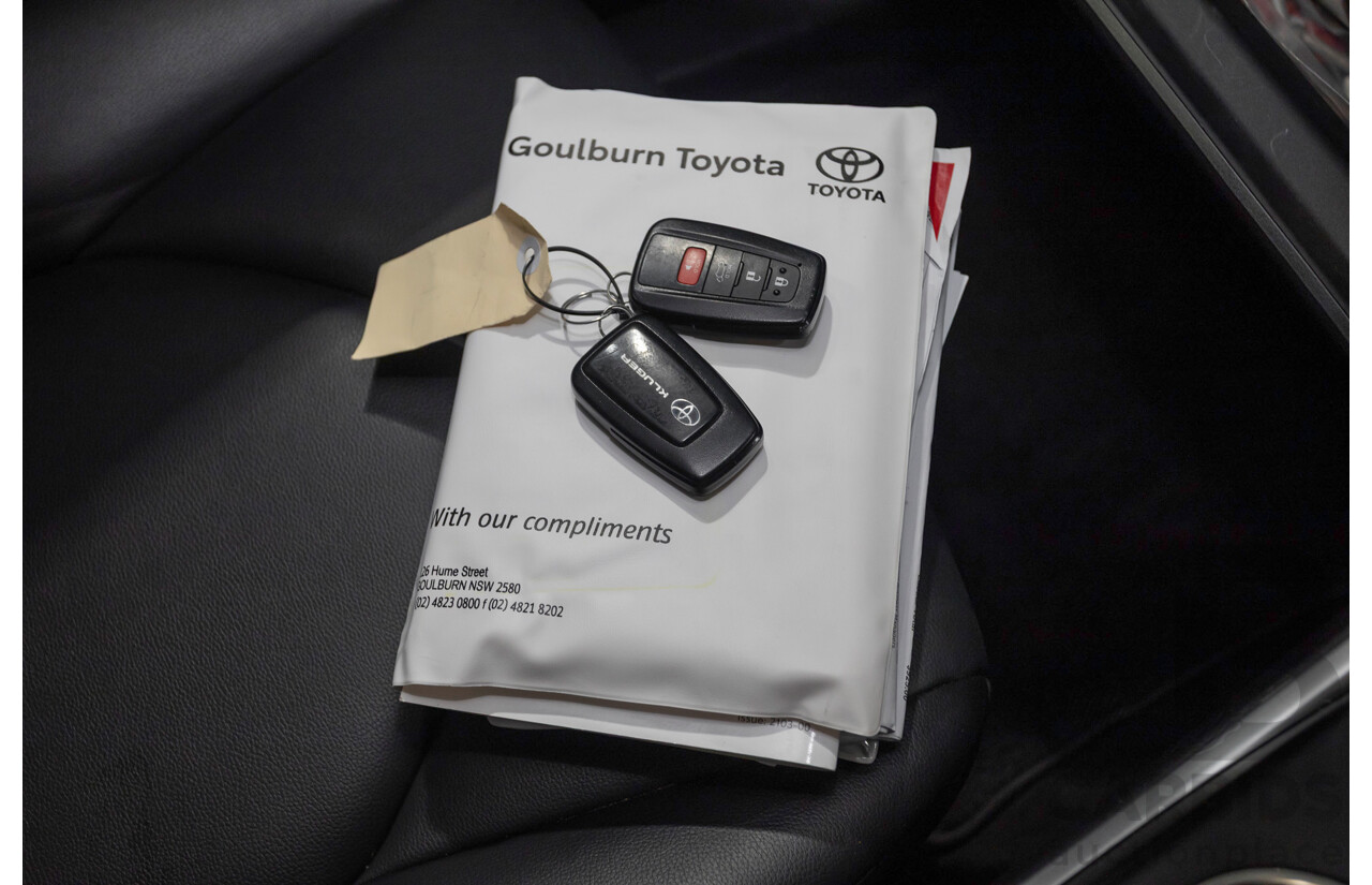 10/2021 Toyota Kluger GXL Hybrid (AWD) AXUH78R 5D Wagon Galena Blue 2.5L - 7 Seats