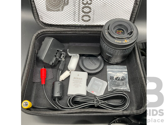 NIKON D5300 Digital SLR Camera, SIGMA Zoom Lens Fitted 55mm Hoya Skylight Filter, Other