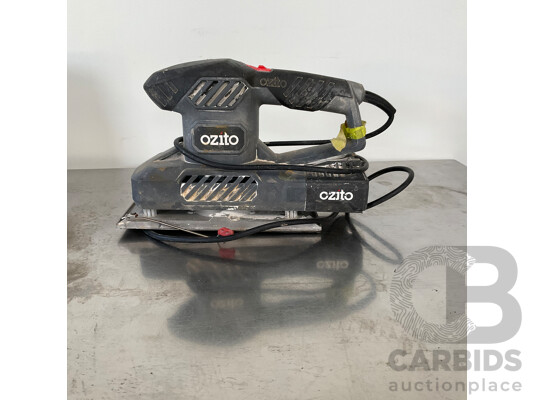 Ozito Orbital Sander & Assorted Tools - LOT of 6