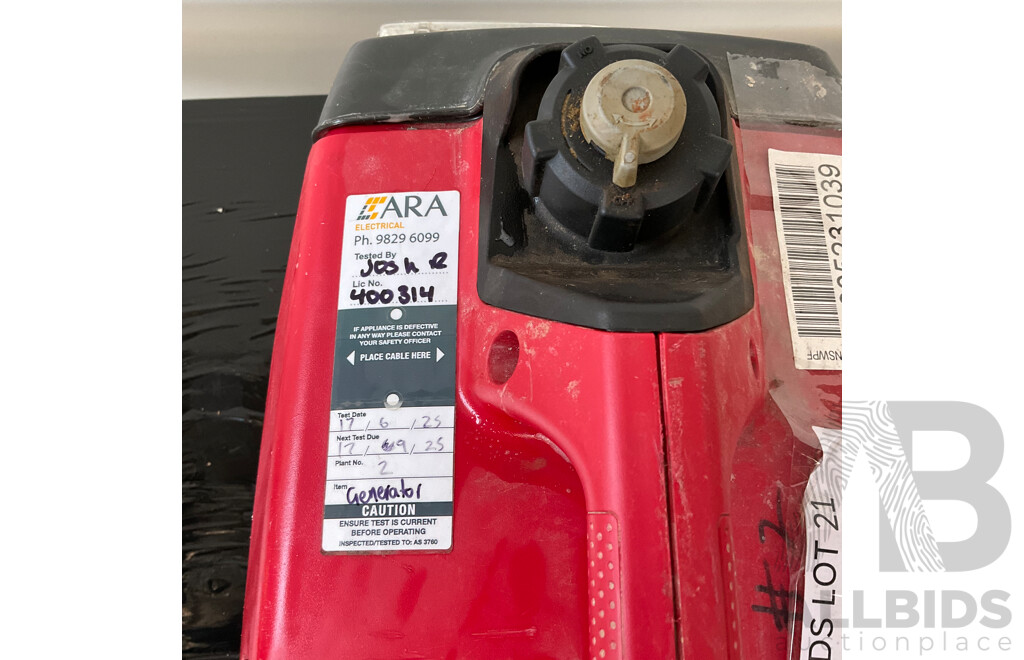 Honda EU22i Portable Inverter Generator