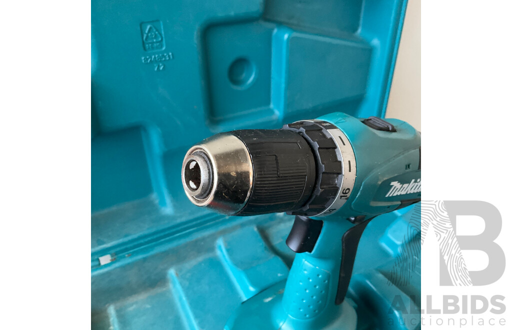MAKITA Cordless Driver Drill with Carry Case ( 6391DWPE)