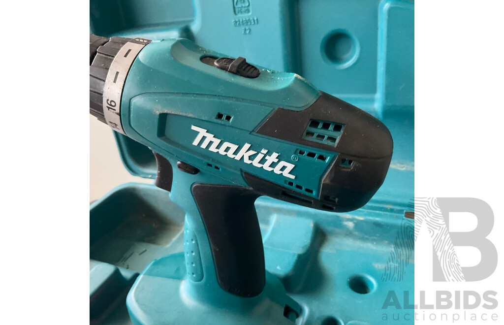 MAKITA Cordless Driver Drill with Carry Case ( 6391DWPE)