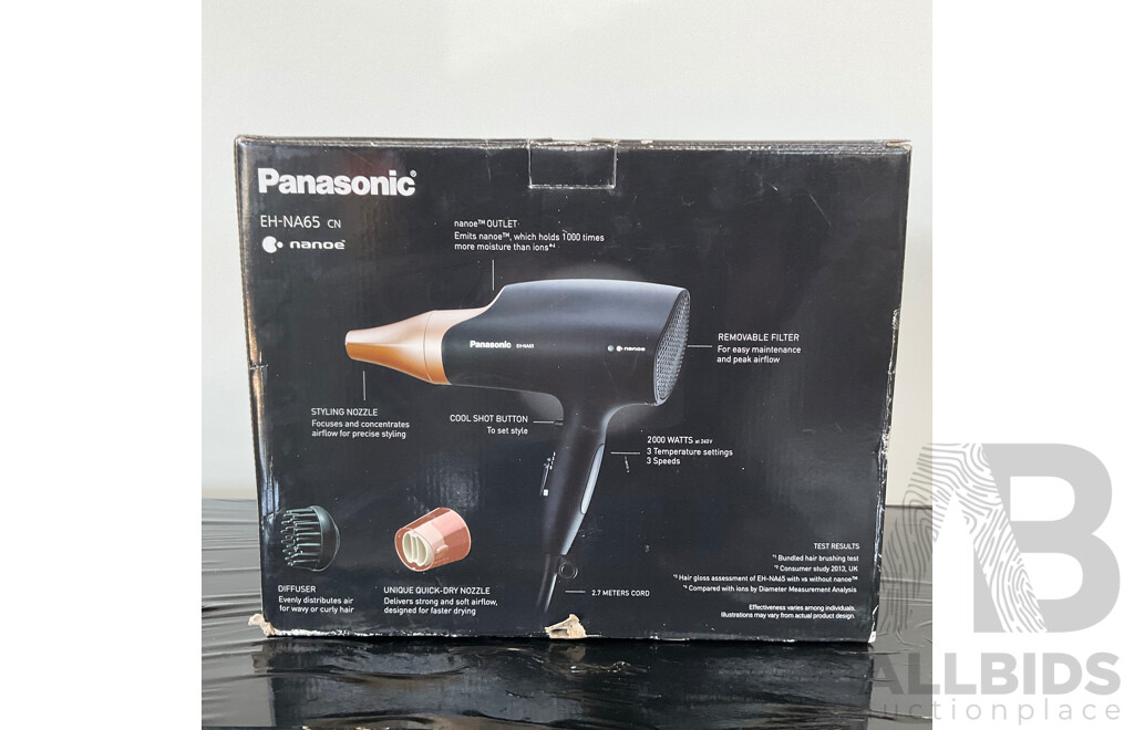PANASONIC Nanoe Hair Dryer ( EH-NA65 )
