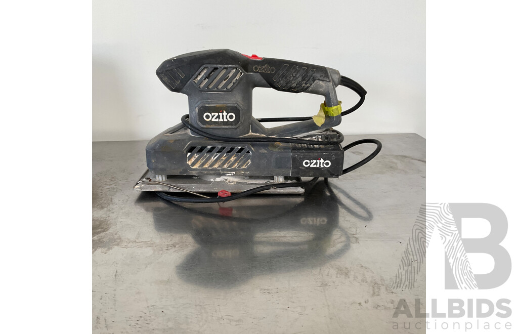 Ozito Orbital Sander & Assorted Tools - LOT of 6