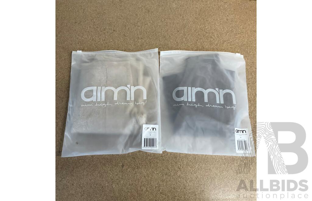 AIMN Assorted Sports Wear, Bra's, Bike Shorts, Tights, Bodysuits, T-shirts