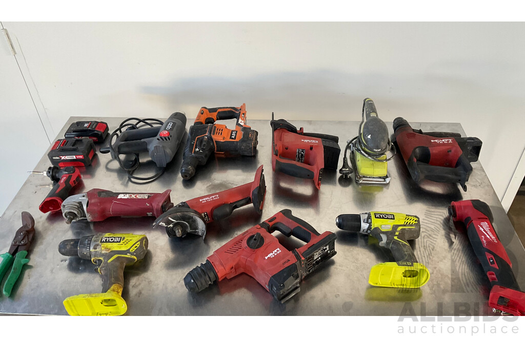 Assortment of Power Tools & Others