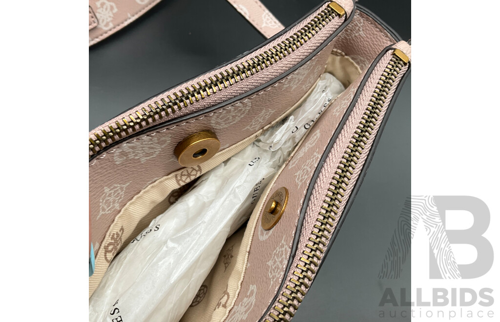 GUESS Fynna Status Crossbody Bag, GUESS Fynna Girlfriend Carryyall Tote Bag - Lot of 2
