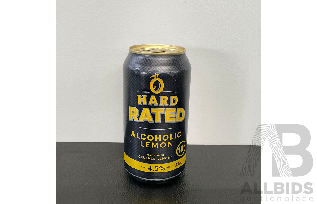 HARD RATED Lemon 375ML, SMIRNOFF Vodka 1L, VODKA O 1L - LOT of 3