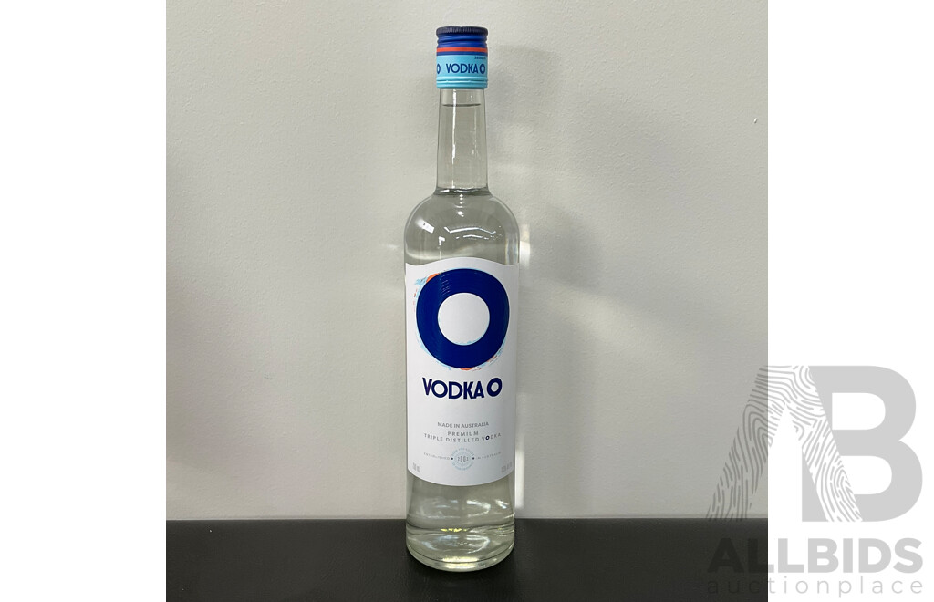 VODKA O 1L, ABSOLUT RASPBERRI 700ML, SMIRNOFF VODKA RASPBERRY CRUSH 700ML - LOT of 3