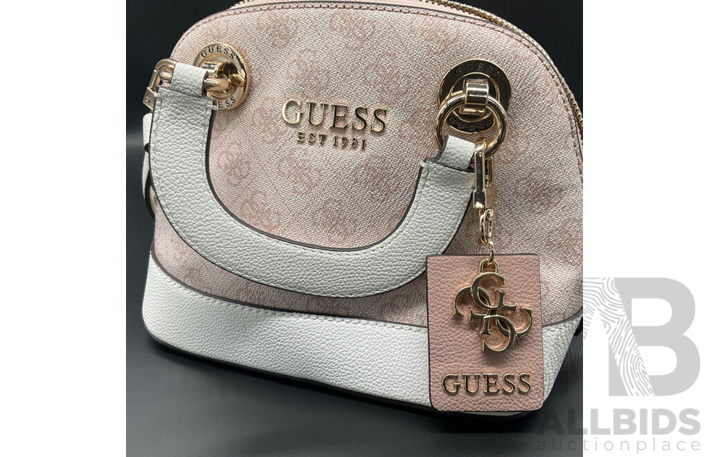 GUESS Cathleen Small Dome Bag, GUESS Cosmetic Pouch  -Lot of 2
