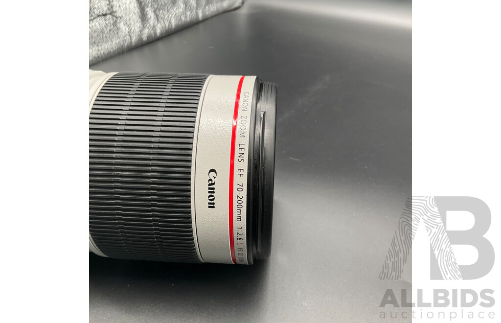 CANON Soft Lens Case, CANON EF 70-200mm Lens - Lot of 2