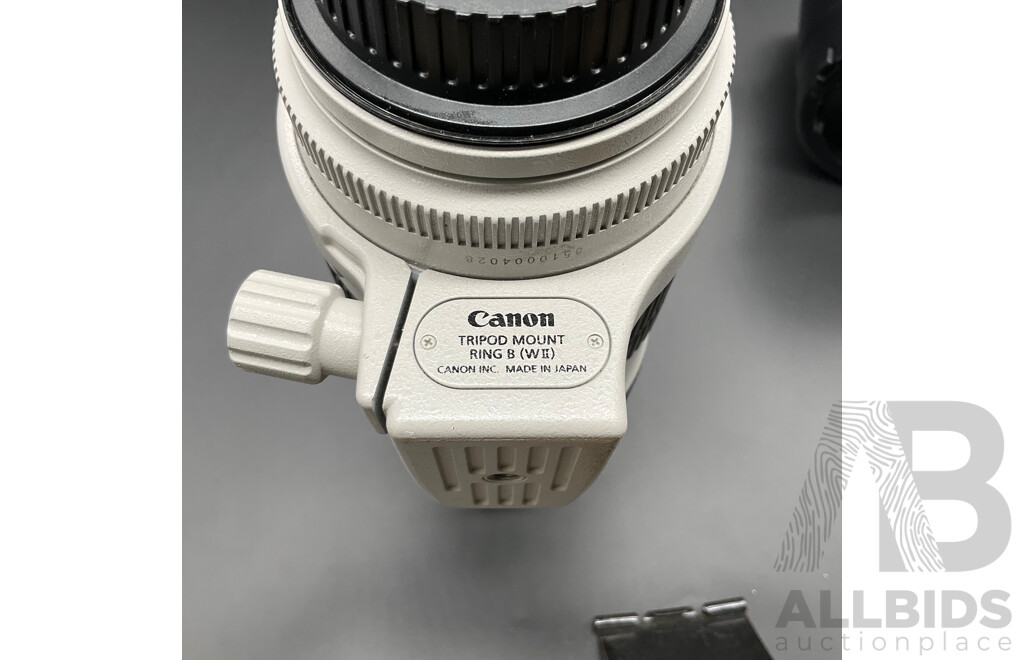 CANON Soft Lens Case, CANON EF 70-200mm Lens - Lot of 2