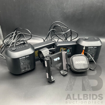 GODOX X3 TTL Wireless Flash Trigger, GODOX WB26 Rechargable Battery Pack, Other