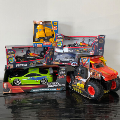 Assorted Remote Control Cars and Toys- Lot of 6