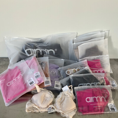 AIMN Assorted Sports Wear, Bra's, Bike Shorts, Tights, Bodysuits, T-shirts