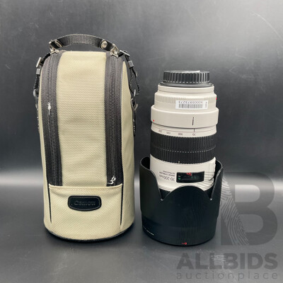 CANON Soft Lens Case, CANON EF 70-200mm Lens - Lot of 2