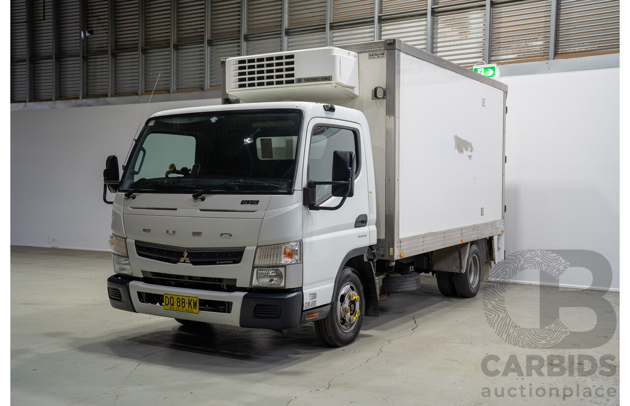 07/2017 Mitsubishi Fuso Canter 515 4.5 MWB 4x2 FE C/Chas Refridgerated White 3.0L