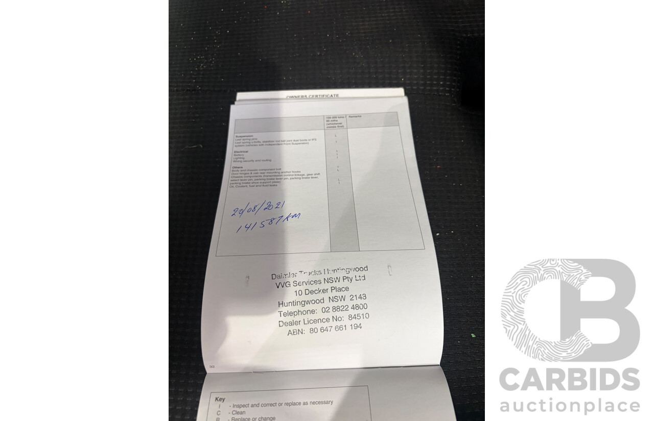07/2017 Mitsubishi Fuso Canter 515 4.5 MWB 4x2 FE C/Chas Refridgerated White 3.0L