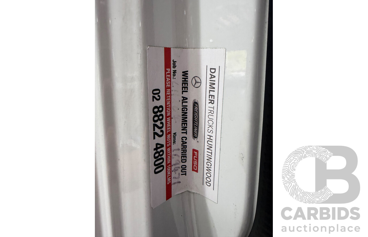 07/2017 Mitsubishi Fuso Canter 515 4.5 MWB 4x2 FE C/Chas Refridgerated White 3.0L