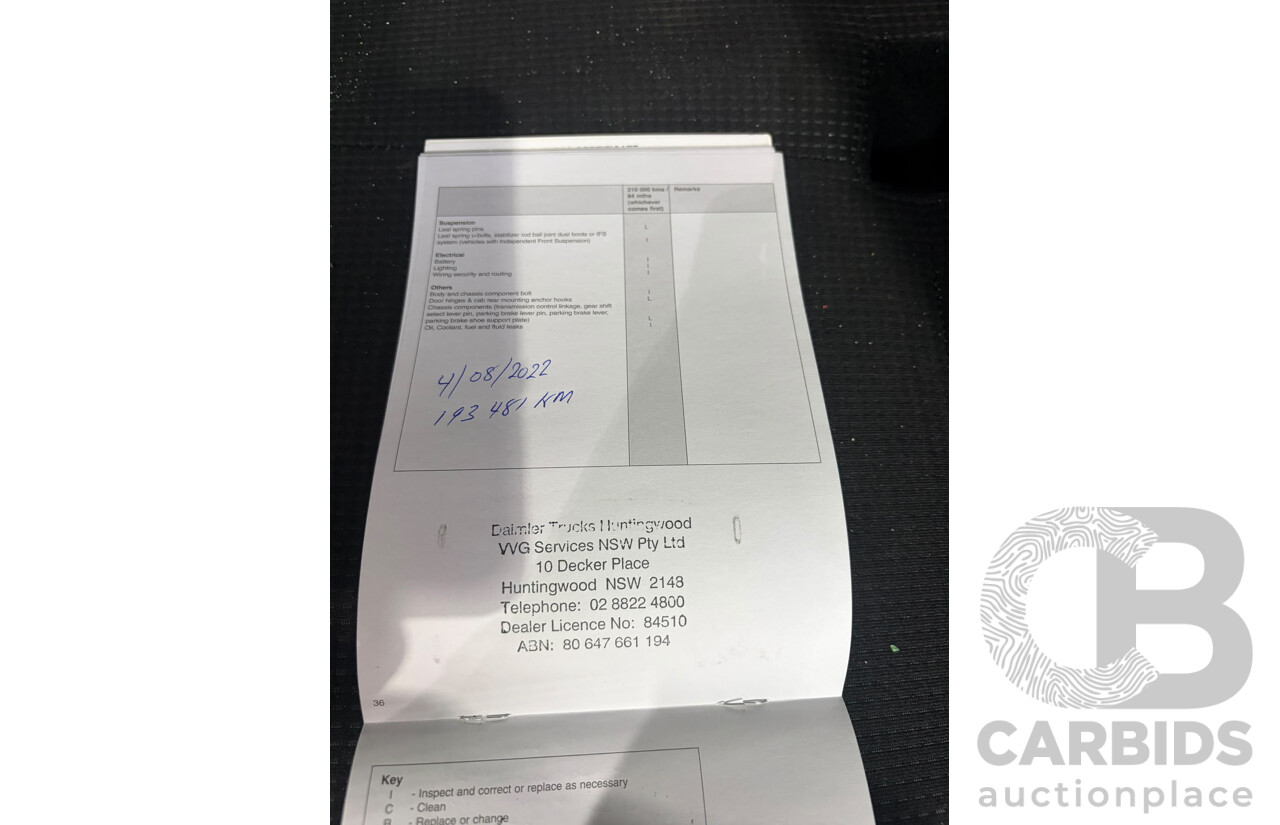 07/2017 Mitsubishi Fuso Canter 515 4.5 MWB 4x2 FE C/Chas Refridgerated White 3.0L