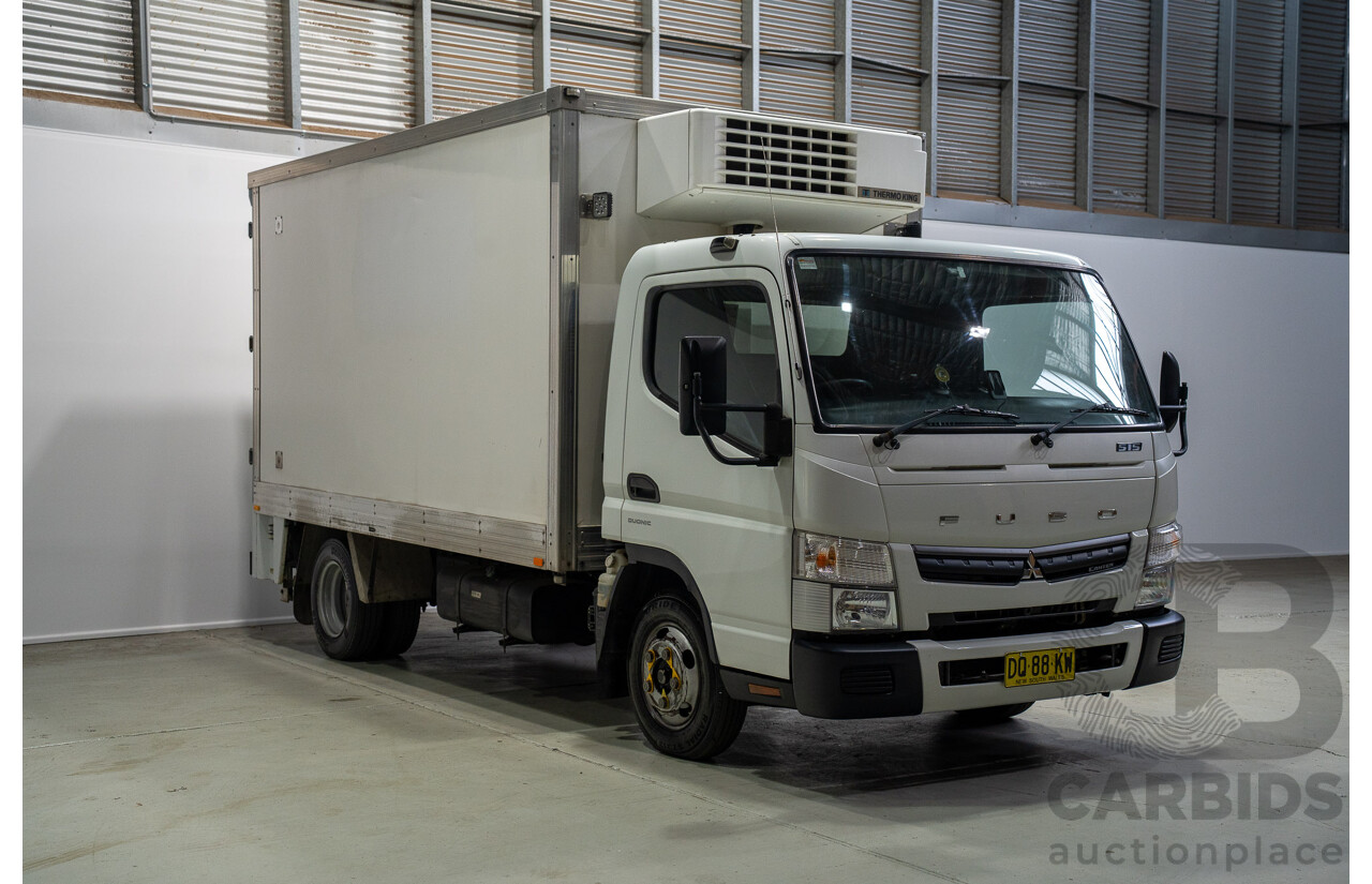 07/2017 Mitsubishi Fuso Canter 515 4.5 MWB 4x2 FE C/Chas Refridgerated White 3.0L