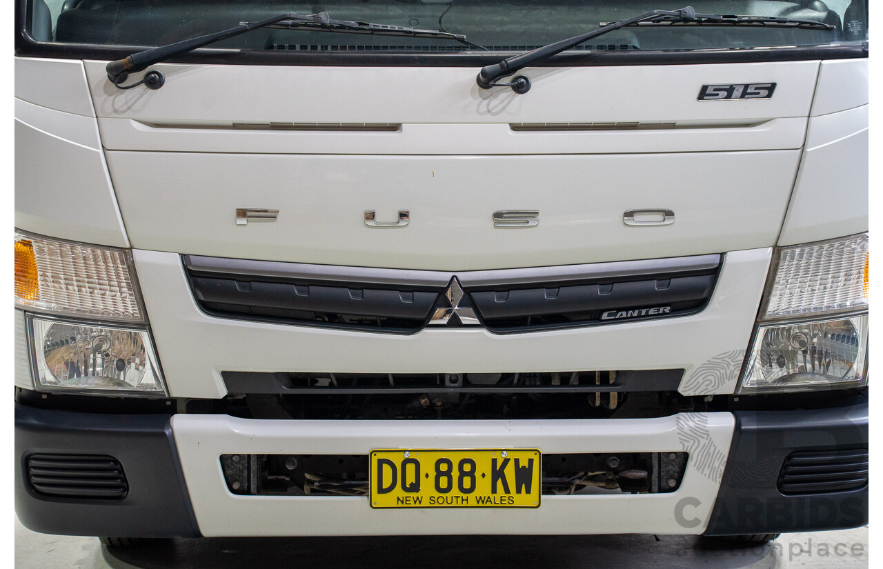 07/2017 Mitsubishi Fuso Canter 515 4.5 MWB 4x2 FE C/Chas Refridgerated White 3.0L