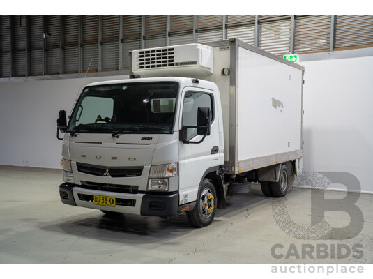 07/2017 Mitsubishi Fuso Canter 515 4.5 MWB 4x2 FE C/Chas Refridgerated White 3.0L