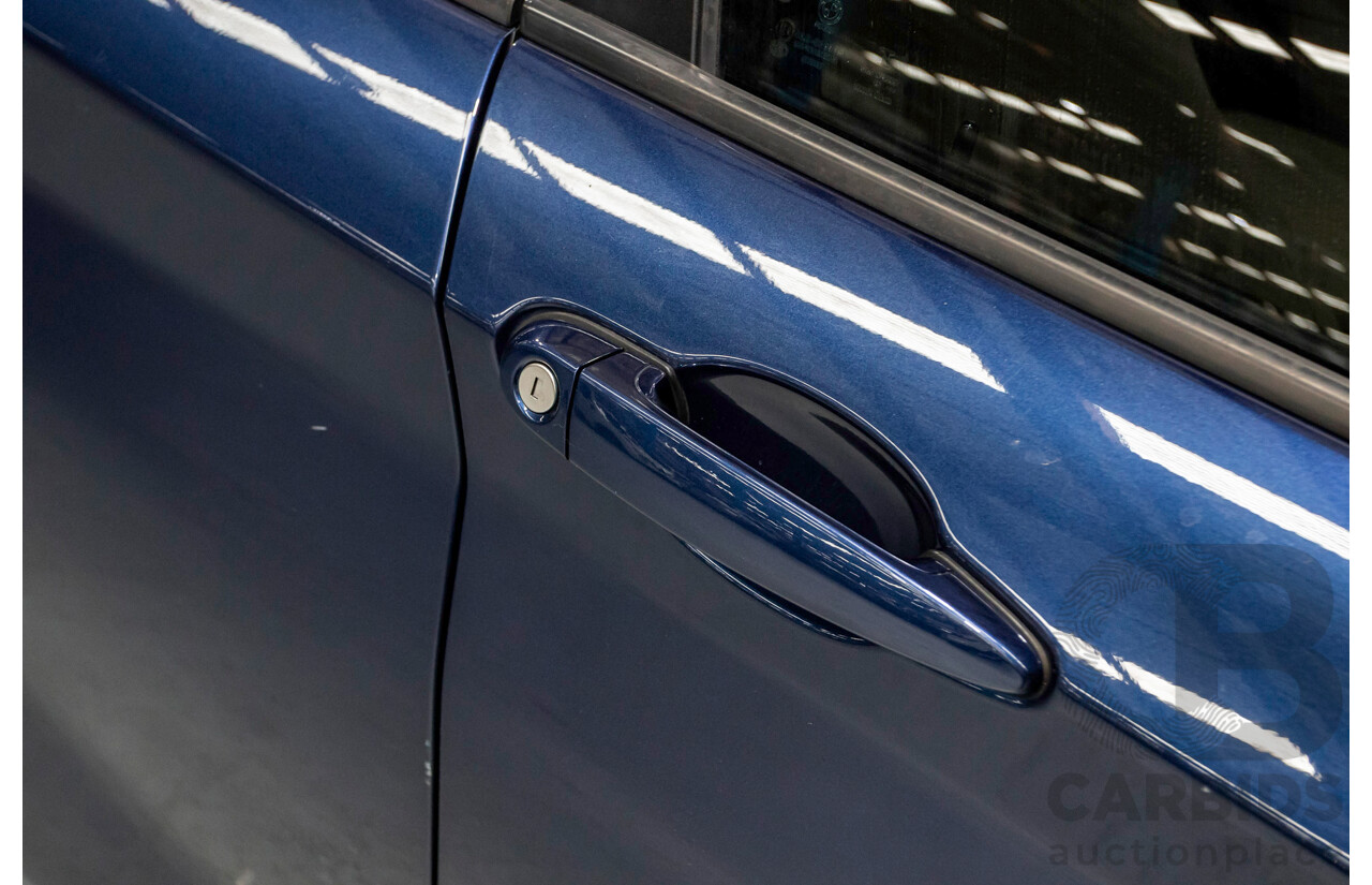5/2016 BMW 118i Sport F20 LCI 5d Hatchback Mediterran Blue Metallic Turbo 1.5L