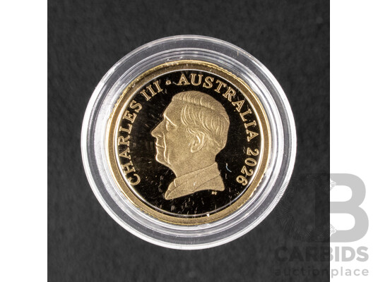 Australian RAM 2026 Proof Coloured Two Dollar Coin, Bluey Two Dollar Bucks