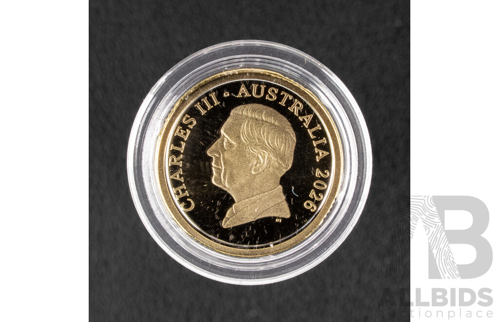 Australian RAM 2026 Proof Coloured Two Dollar Coin, Bluey Two Dollar Bucks