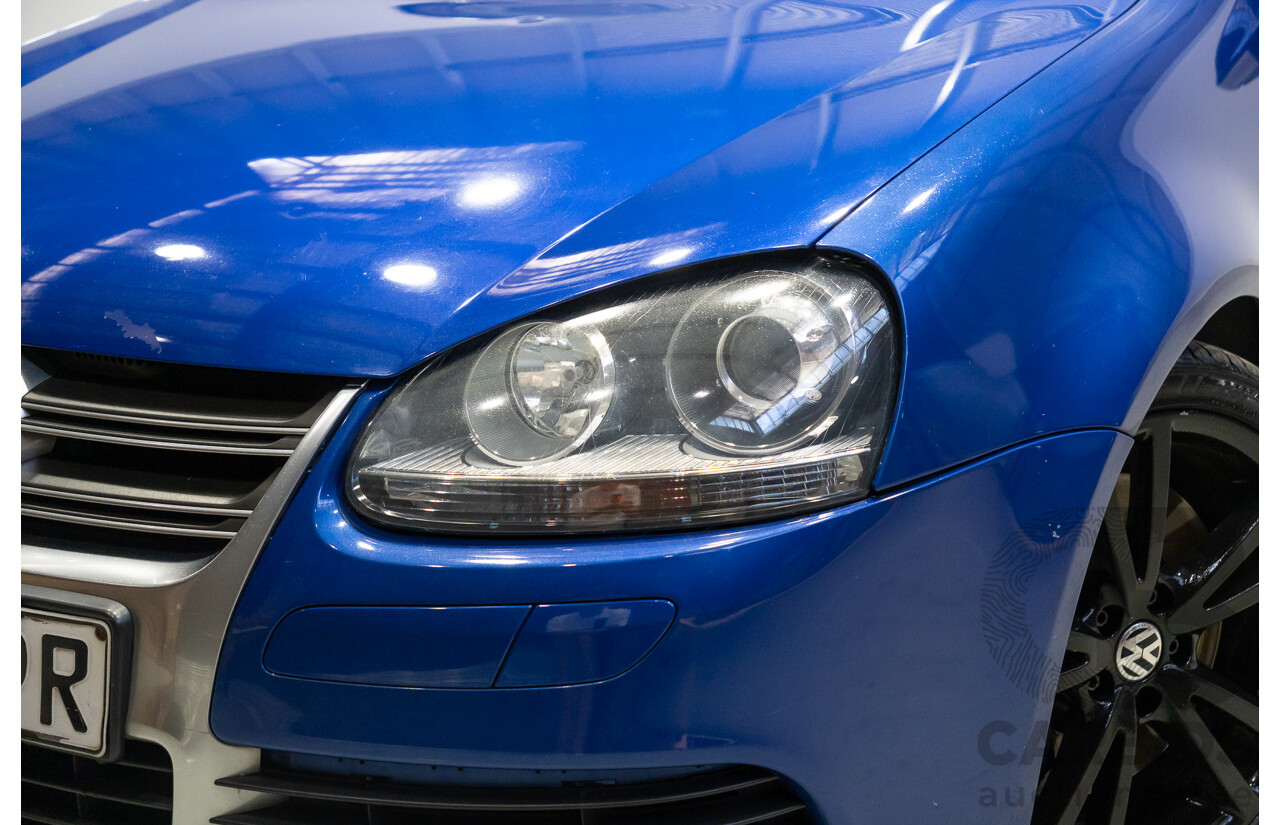 05/2008 Volkswagen Golf R32 (AWD) 1K MY08 UPGRADE 5d Hatchback Blue 3.2L