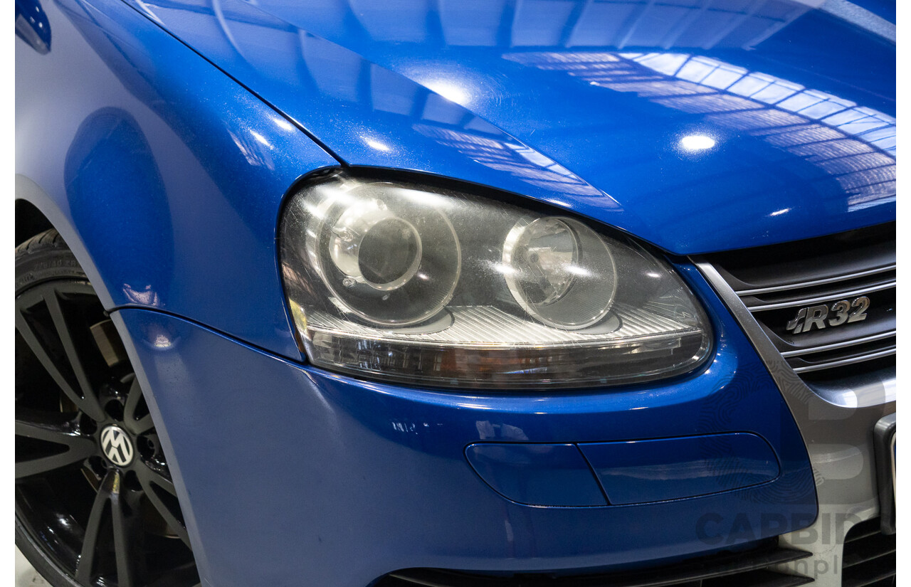 05/2008 Volkswagen Golf R32 (AWD) 1K MY08 UPGRADE 5d Hatchback Blue 3.2L