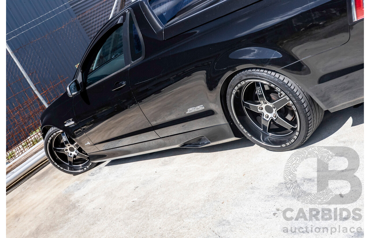 3/2011 Holden Commodore SS-V VE II Utility Phantom Black V8 6.0L
