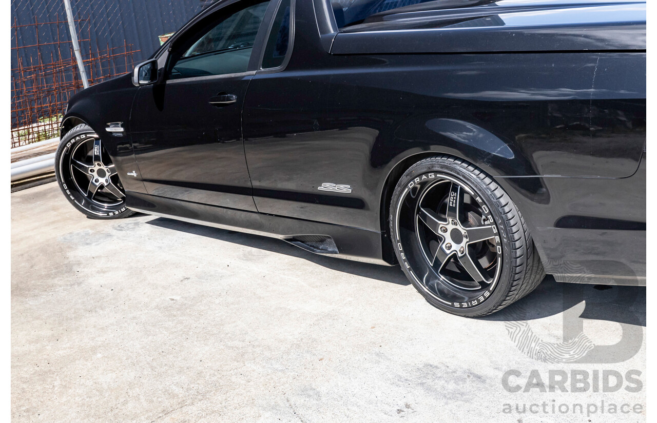 3/2011 Holden Commodore SS-V VE II Utility Phantom Black V8 6.0L