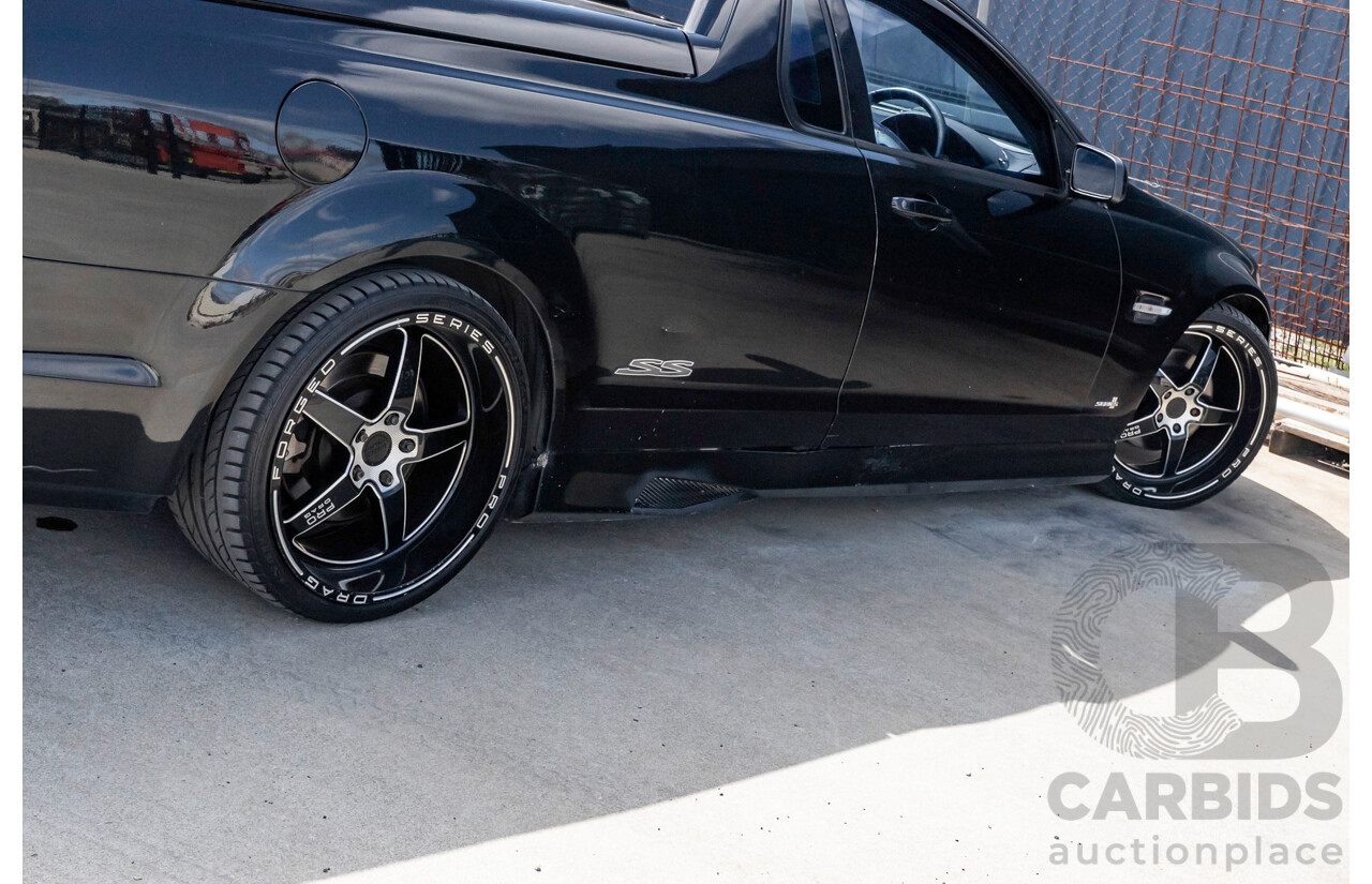 3/2011 Holden Commodore SS-V VE II Utility Phantom Black V8 6.0L