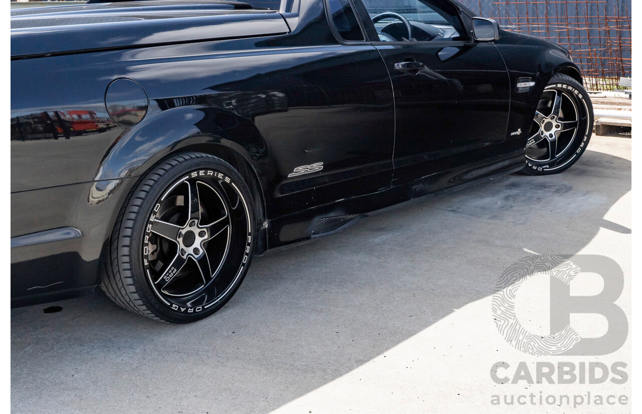 3/2011 Holden Commodore SS-V VE II Utility Phantom Black V8 6.0L