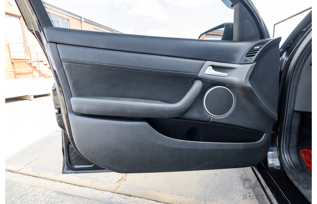 3/2011 Holden Commodore SS-V VE II Utility Phantom Black V8 6.0L