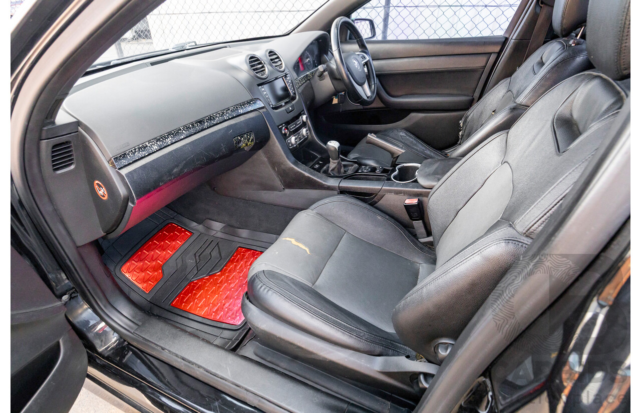 3/2011 Holden Commodore SS-V VE II Utility Phantom Black V8 6.0L