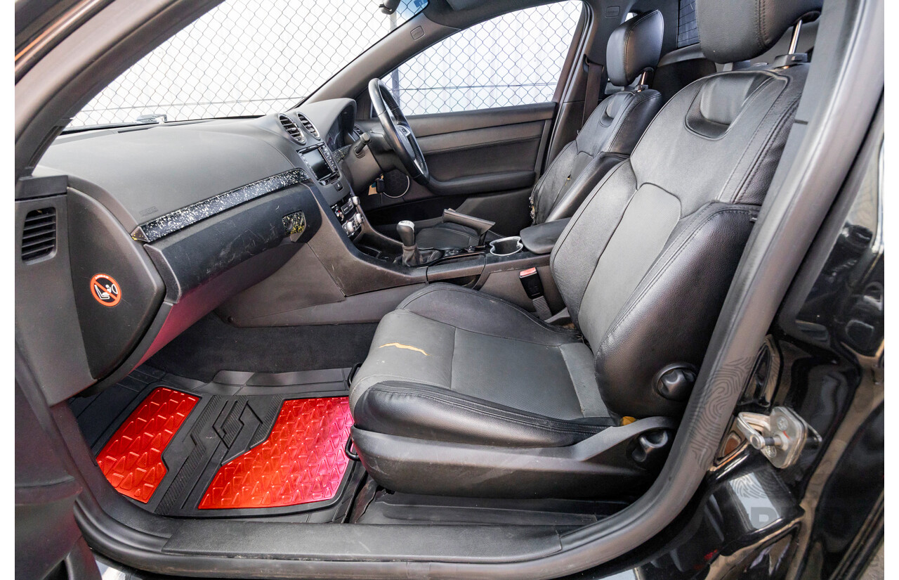 3/2011 Holden Commodore SS-V VE II Utility Phantom Black V8 6.0L