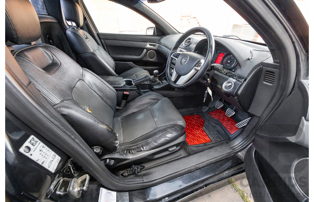 3/2011 Holden Commodore SS-V VE II Utility Phantom Black V8 6.0L