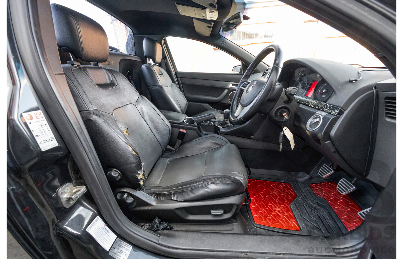 3/2011 Holden Commodore SS-V VE II Utility Phantom Black V8 6.0L
