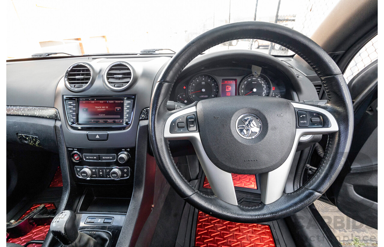 3/2011 Holden Commodore SS-V VE II Utility Phantom Black V8 6.0L