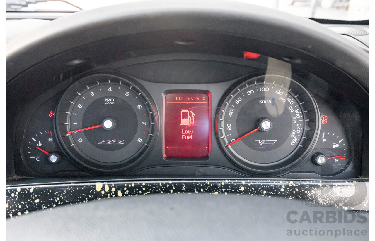 3/2011 Holden Commodore SS-V VE II Utility Phantom Black V8 6.0L