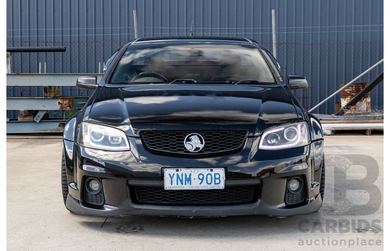 3/2011 Holden Commodore SS-V VE II Utility Phantom Black V8 6.0L