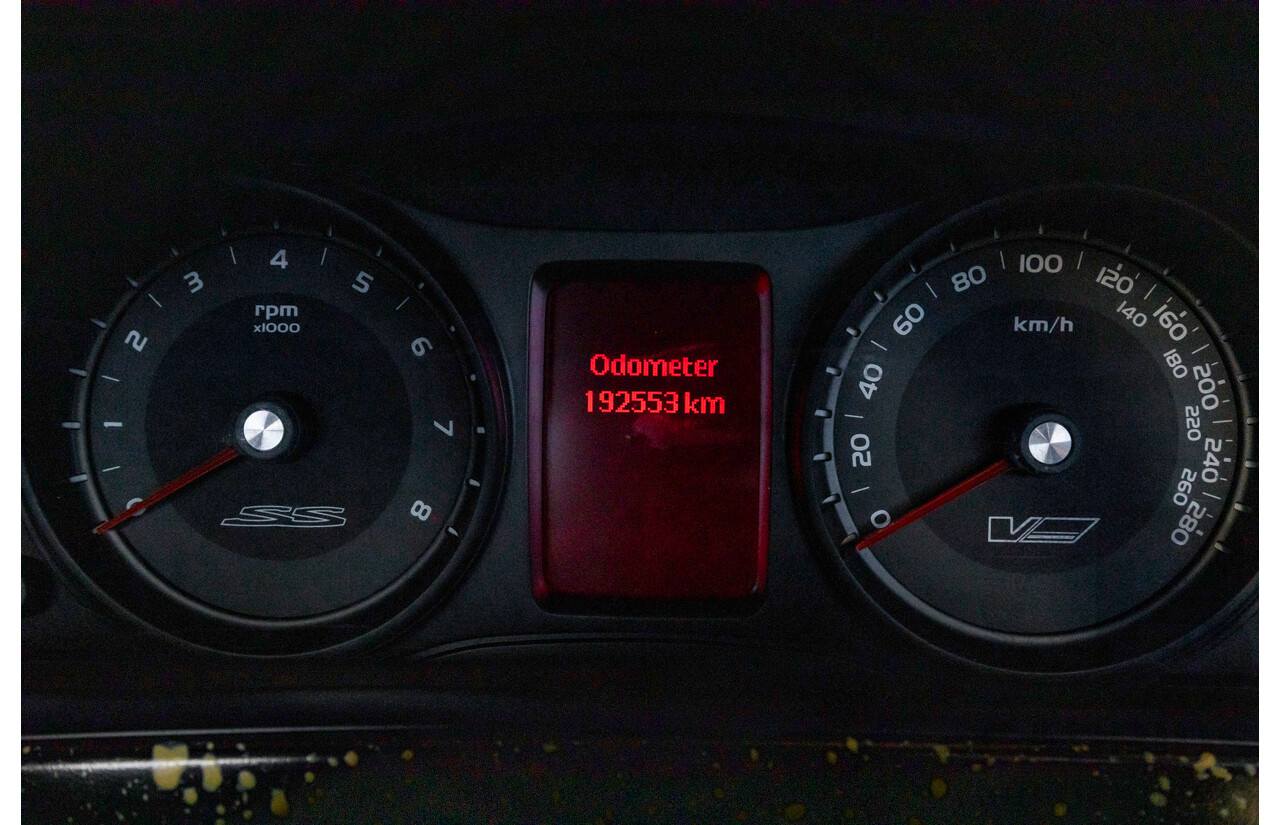 3/2011 Holden Commodore SS-V VE II Utility Phantom Black V8 6.0L