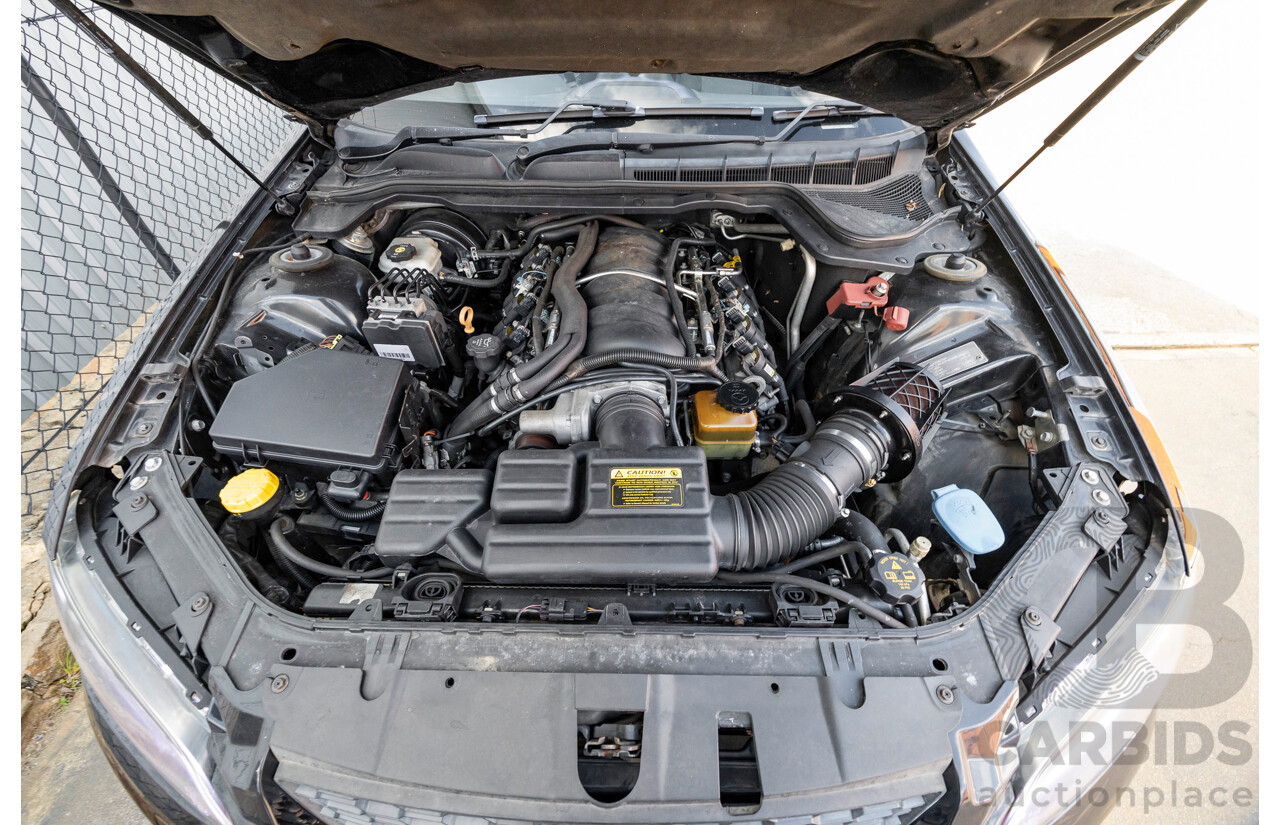 3/2011 Holden Commodore SS-V VE II Utility Phantom Black V8 6.0L