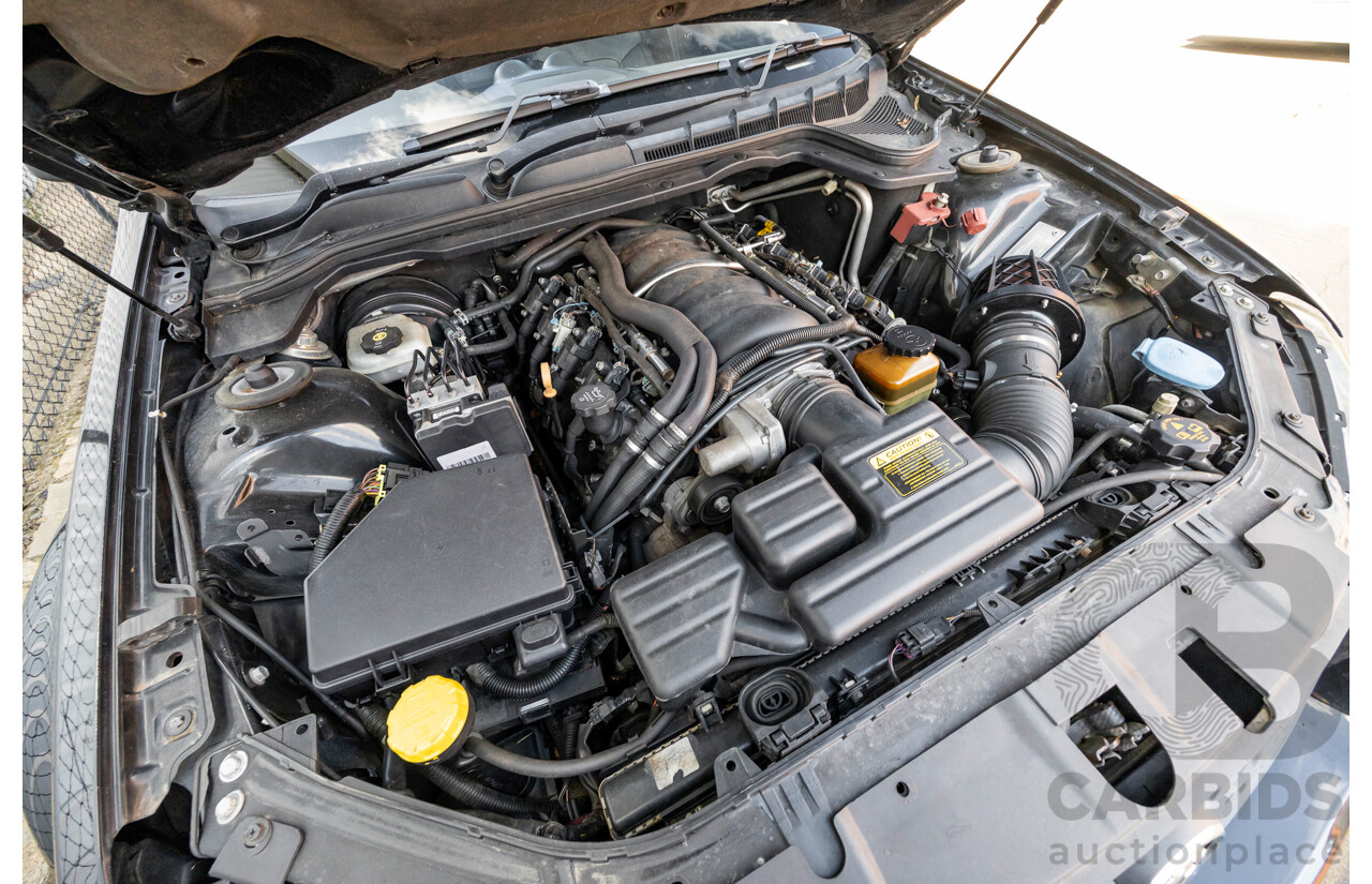 3/2011 Holden Commodore SS-V VE II Utility Phantom Black V8 6.0L