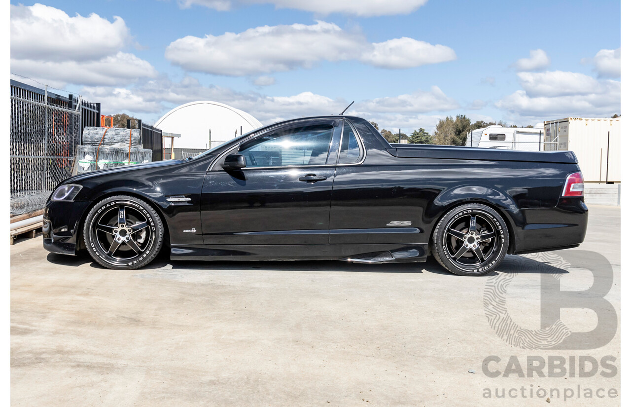 3/2011 Holden Commodore SS-V VE II Utility Phantom Black V8 6.0L