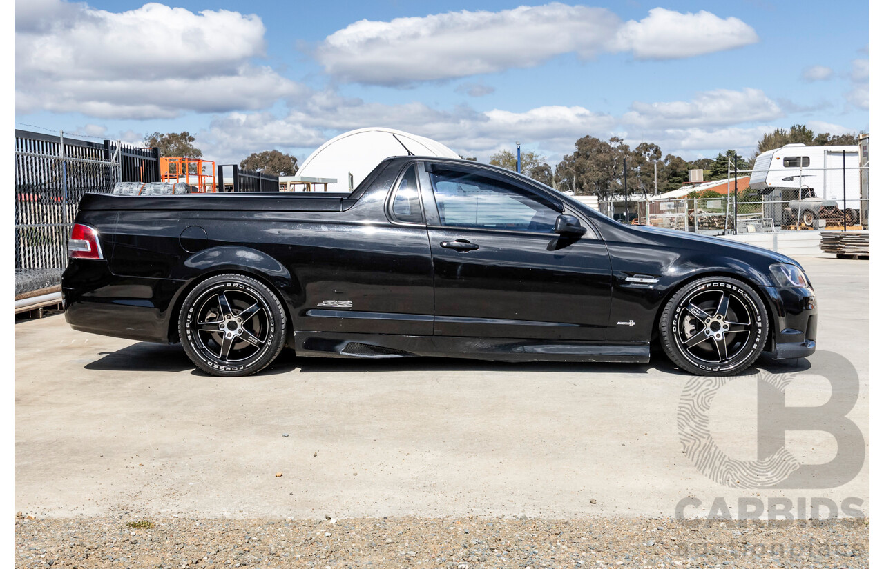 3/2011 Holden Commodore SS-V VE II Utility Phantom Black V8 6.0L