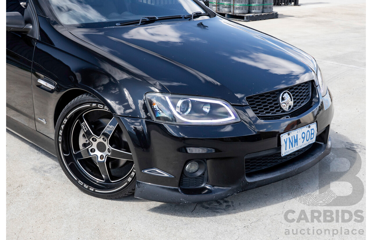 3/2011 Holden Commodore SS-V VE II Utility Phantom Black V8 6.0L